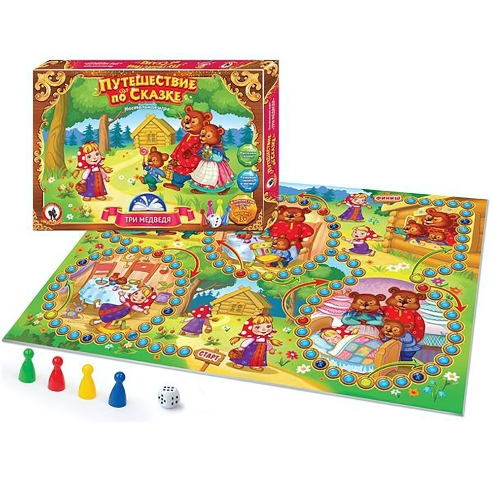 Наст.игра Путешествие по сказке Три медведя (Р.с.)