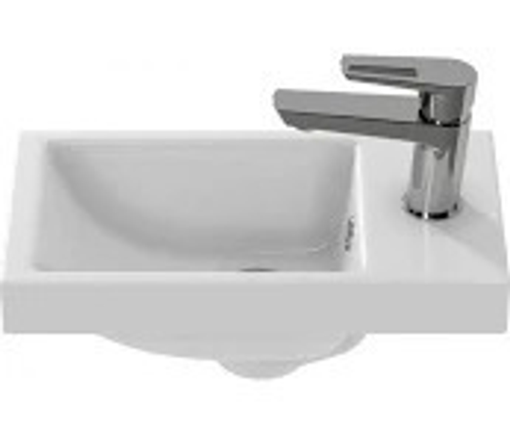 AVK2. Тумба напольная, 1 Дверь, 400, коллекция (Аруна, Cersanit Como, Серый Графит, Белый матовый)