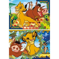 Puzzle PZL 2X60 LION KING - 2019      95030069