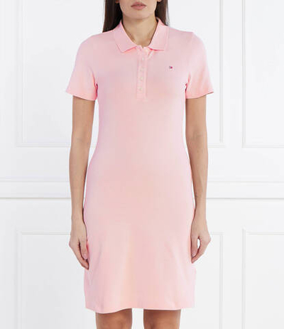 Платье 1985 Tommy Hilfiger - пудро-розовый(WW0WW37853)