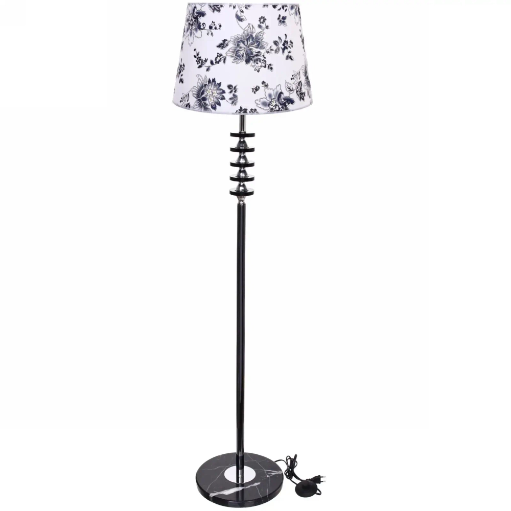 Торшер «Спрингфилд» 1*40Вт Е27 10-F627 жемчужно-черный