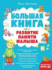 Большая книга. Развитие памяти малыша (с ил.)