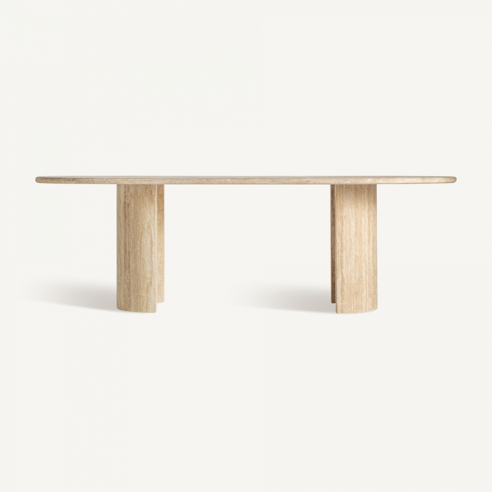 Обеденный стол THIENNES из травертина