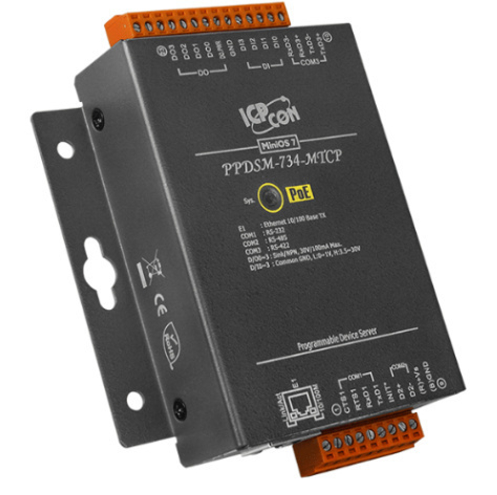 Преобразователь ICP DAS PPDSM-734-MTCP CR