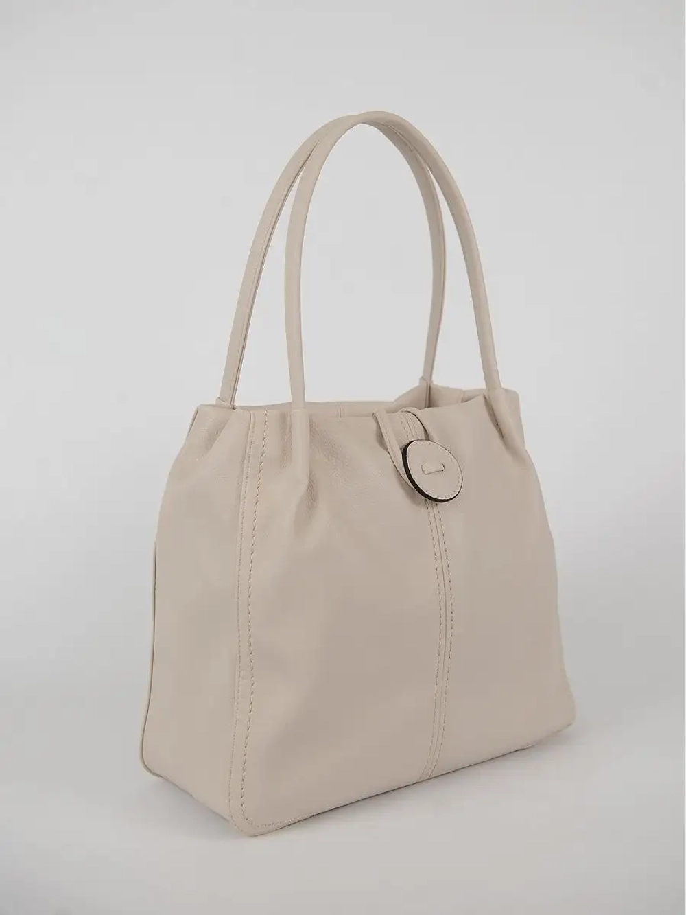 Сумка большая через плечо шоппер мешок