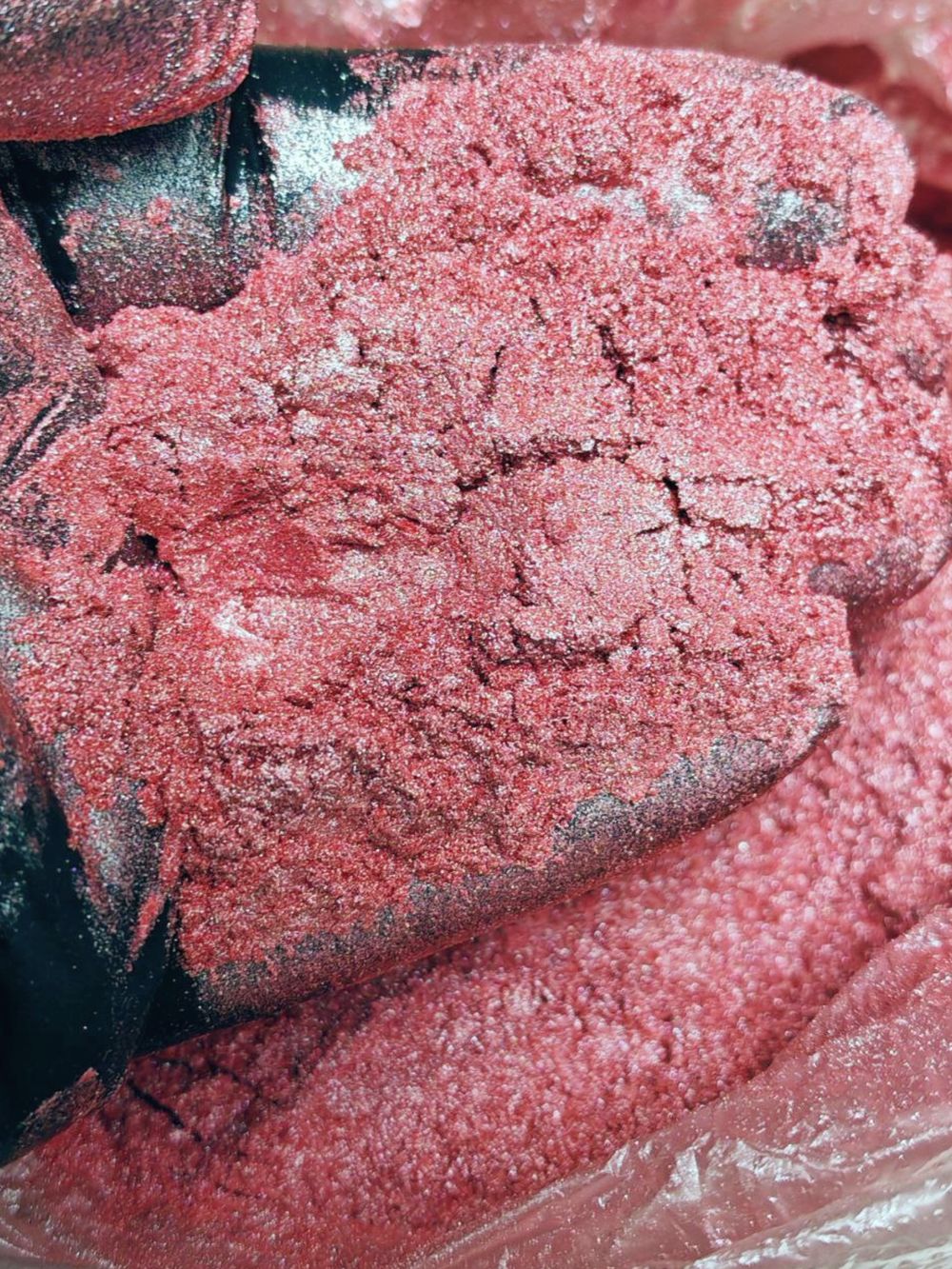 Премиум пигмент 8981 - Коралловый жемчуг мерцающий - универсальный