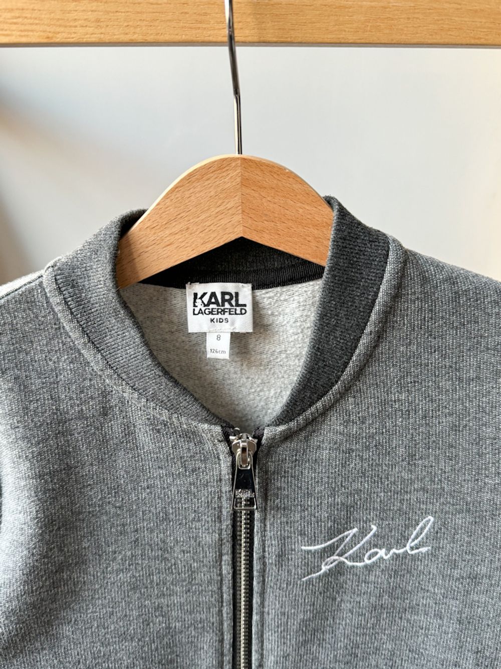 Хлопковая толстовка Karl Lagerfeld, 128