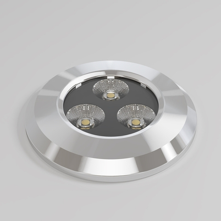 Встраиваемый уличный светильник IP67 Flash круглый D=75 3Вт