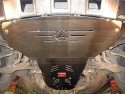 Защита картера и КПП Sheriff для Mercedes Benz ML II (W164) 2005-2011 арт.13.1172
