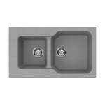 Мойка Omoikiri Maru 86-2-GR Tetogranit | Leningrad grey