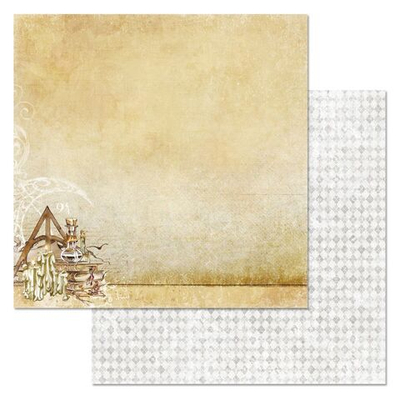 Бумага "Волшебник. Заклинание" (ScrapMania)