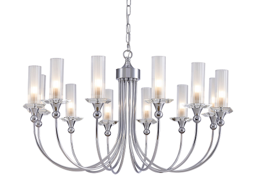 Подвесная люстра Newport CHARLIZE 4586+6/С chrome, М0070216