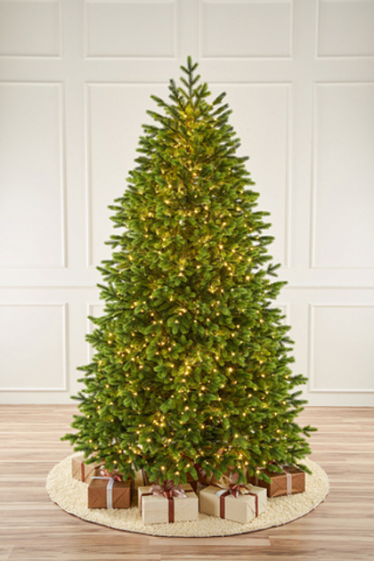 Ель искусственная с лампочками Воронцовская ELITE (лампочки - капля росы)