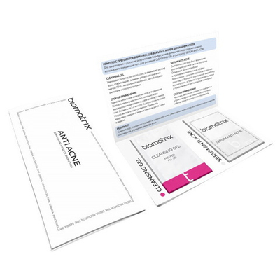 Открытка «Anti Acne» Biomatrix