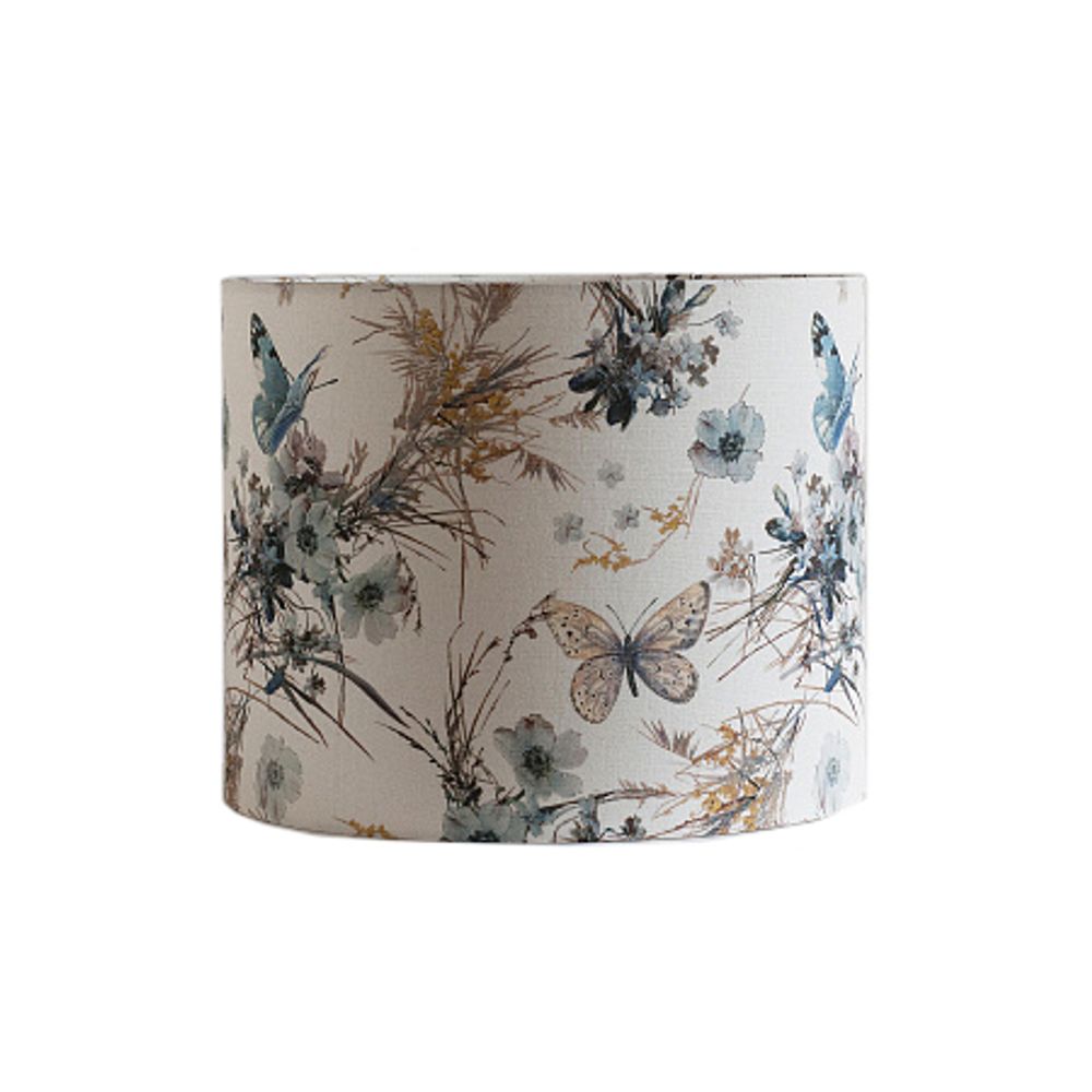 Абажур "Бабочки в саду" цилиндр