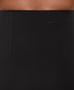 OYSHO Легинсы с высокой посадкой и застежкой-молнией длиной 65 см, черный