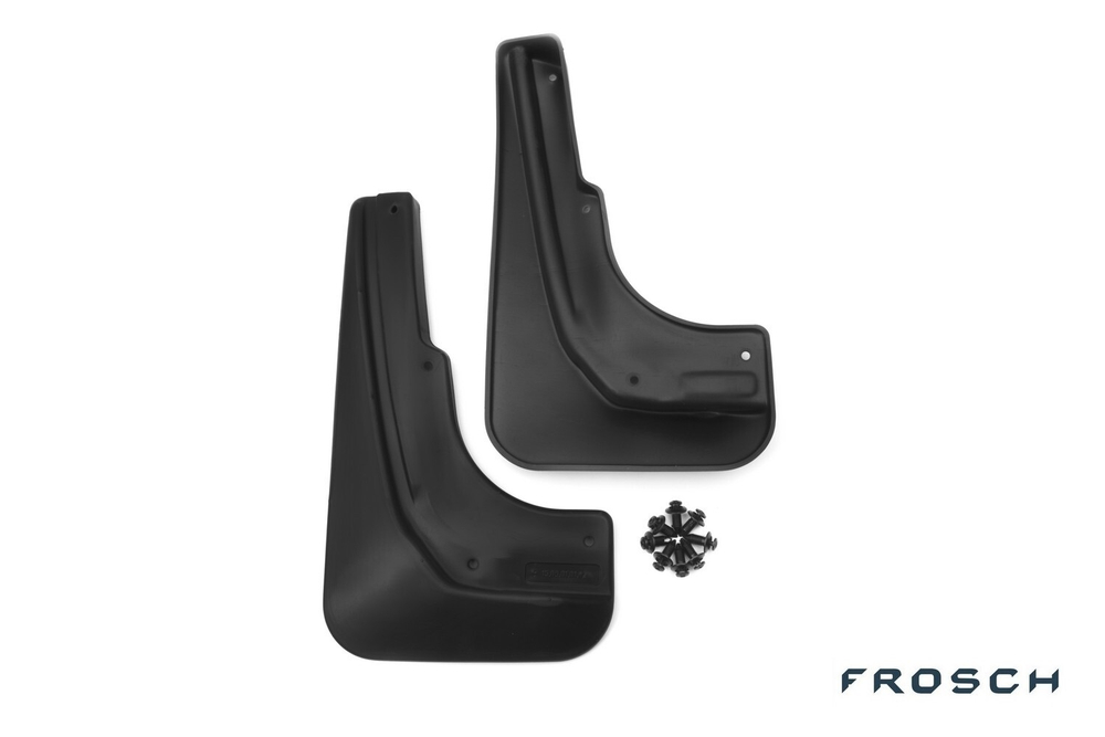 Брызговики передние FIAT Grande Punto 5D, 2005-2009 (optimum) в коробке FROSCH..15.09.F11