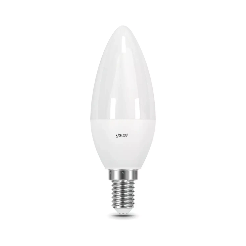 Лампа Gauss Свеча 7W E14 590 lm 6500К диммир.103101307-D