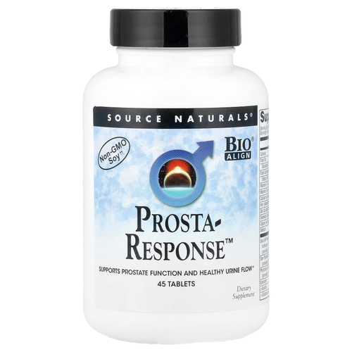 Source Naturals, Prosta-Response ™, 45 таблеток