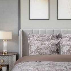 Комплект постельного белья двуспальный евро Gipfel Cosmea 42428