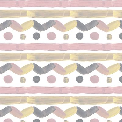 Узор кисточкой