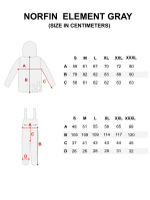 Костюм зимний мужской Norfin ELEMENT GRAY 02 р.M