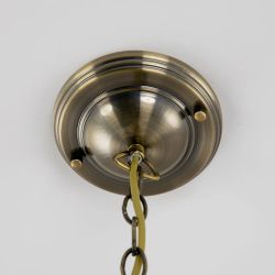 Citilux Шербург-2 CL440231 Люстра витражная подвесная Бронза