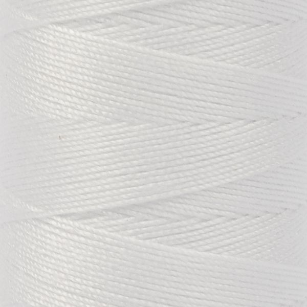 Нитки швейные джинсовые Gamma 20s/3, 183 м / 10 кат, 001 белый