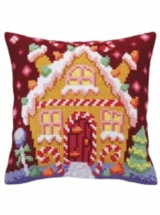 "Пряничный домик"-5392 подушка