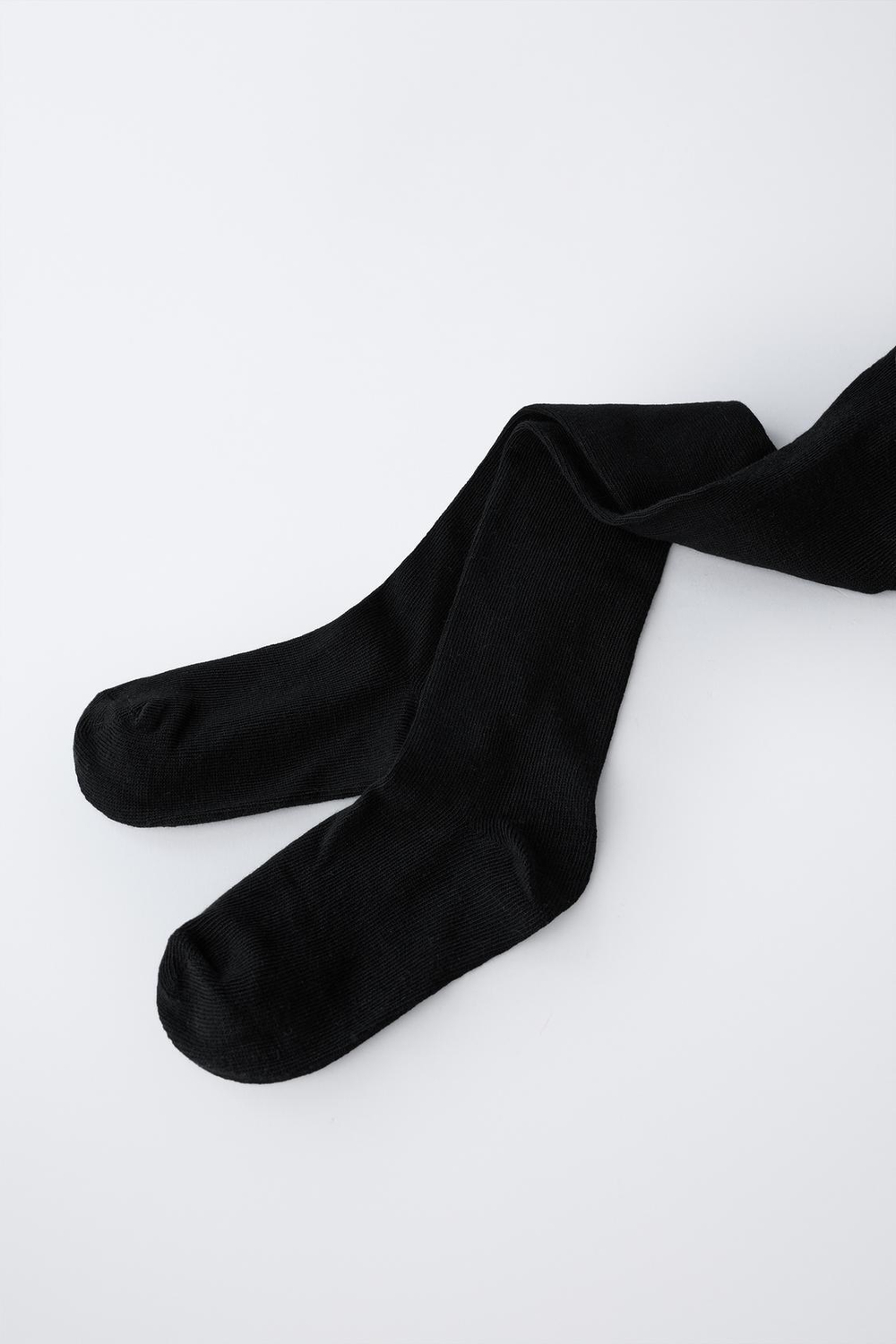 ZARA ОДНОТОННЫЕ КОЛГОТКИ, ЧЕРНЫЙ