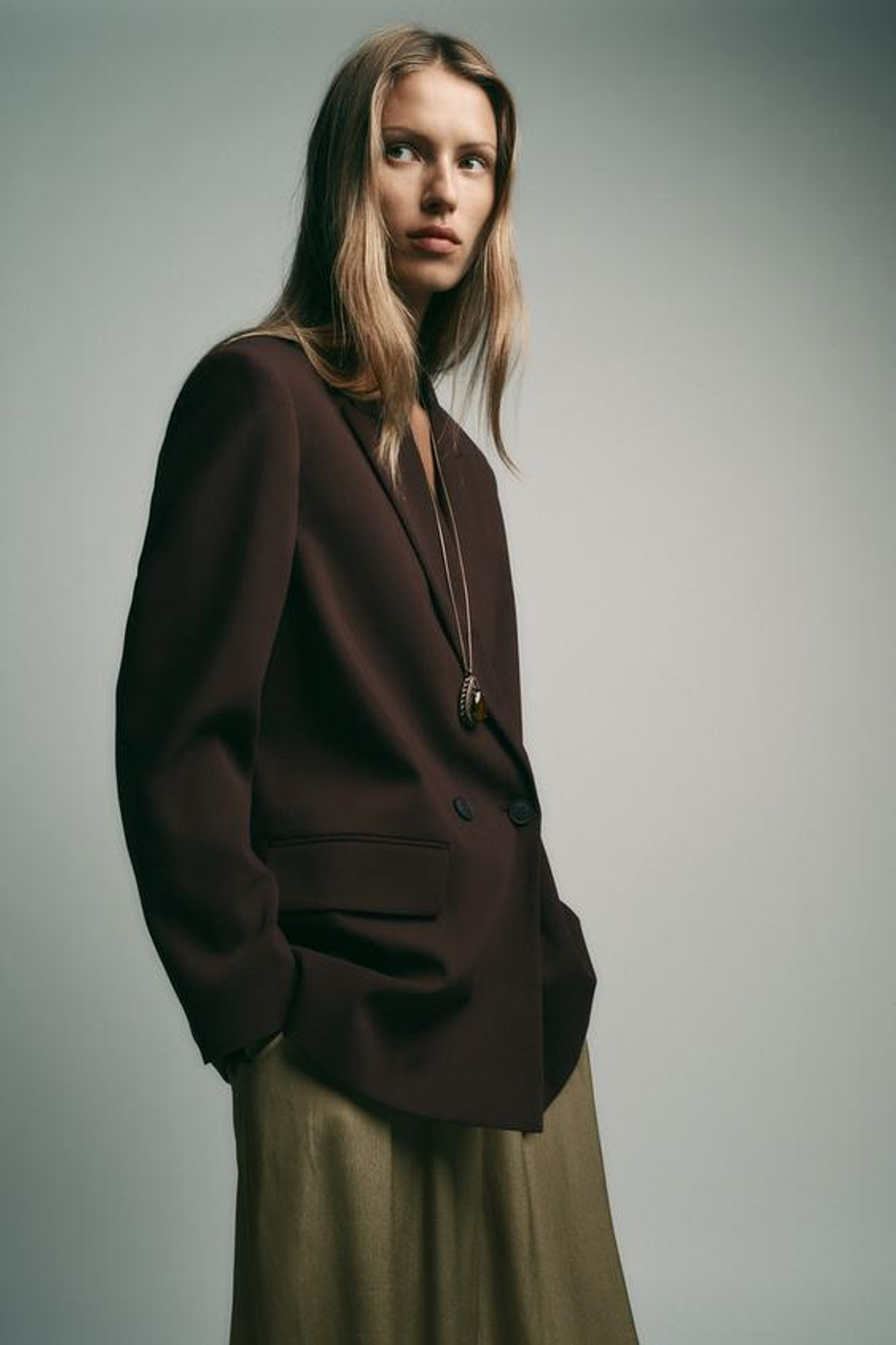 Блейзер KRUVAZE OVERSIZE - ZARA
