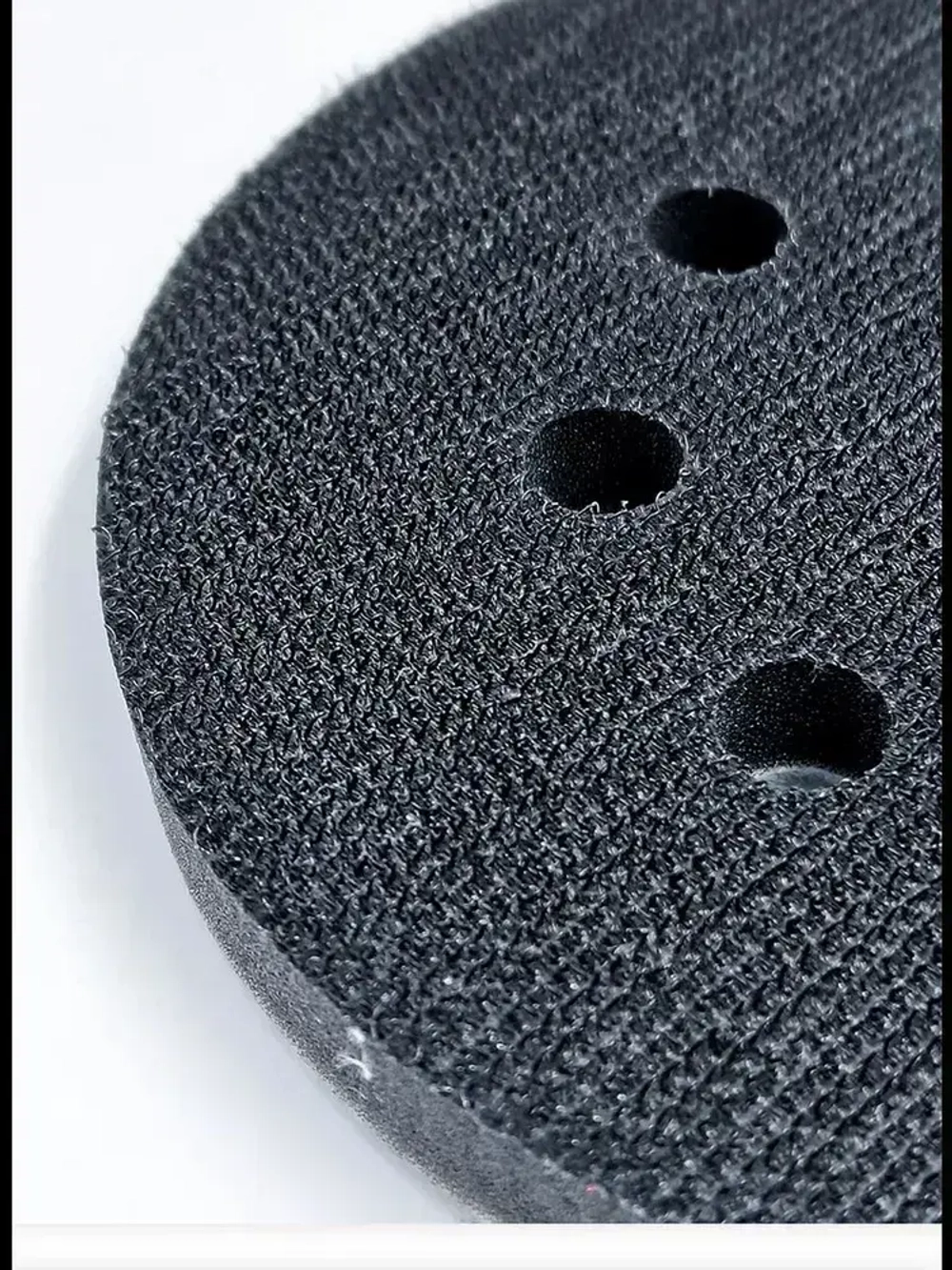 Мягкая подложка на поролоне Velcro 125мм 8 отверстий, 1 шт.