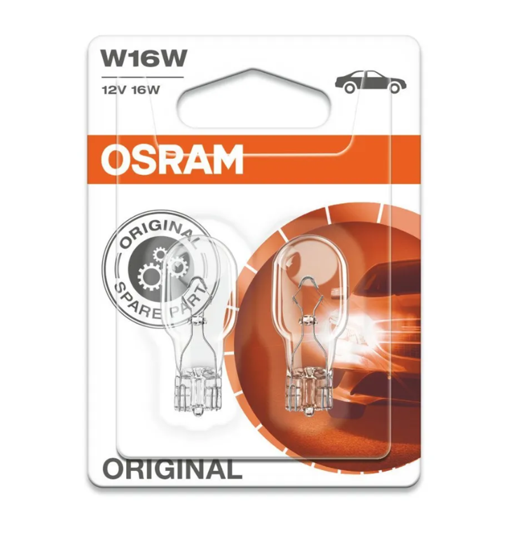 АВТОЛАМПА OSRAM 921-02B 16W