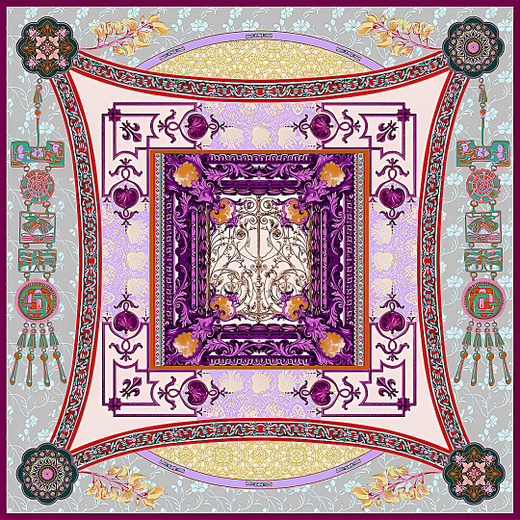 Платок 140x140 см AV-AA01827