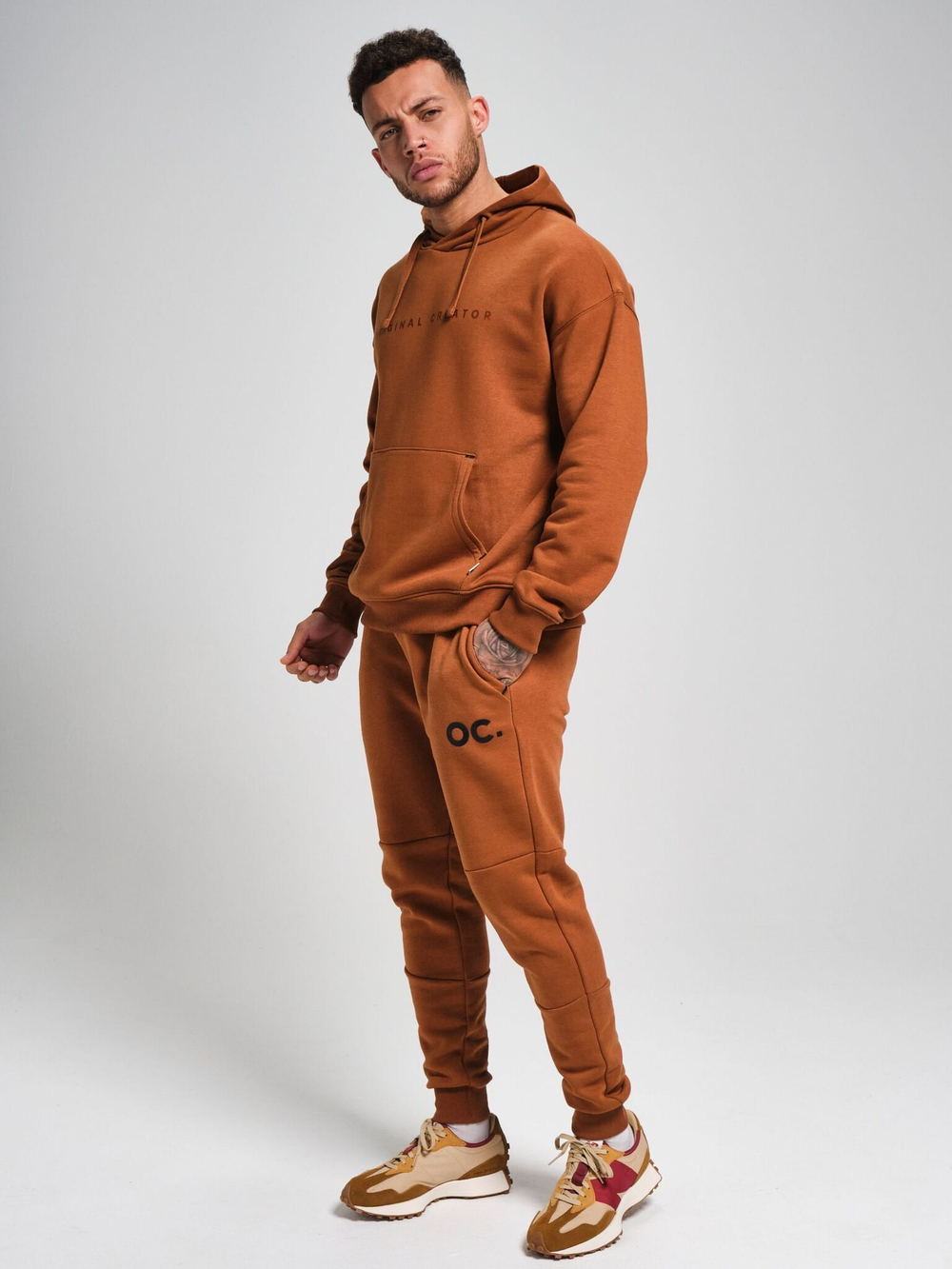 Худи мужское ORIGINAL CREATOR OVERHEAD HOODIE, Коричневый