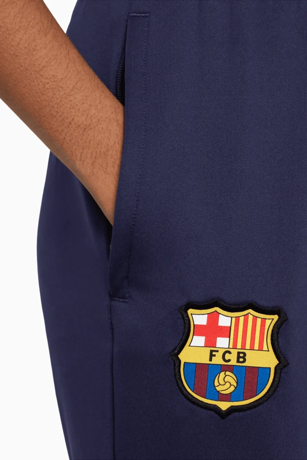 Штаны Nike FC Barcelona 25/26 Strike Junior - темно-синий