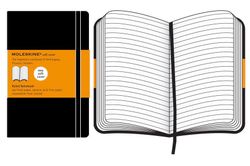 Блокнот Moleskine Classic Soft Large 130х210мм 192стр линейка мягкая обложка черный (QP616)