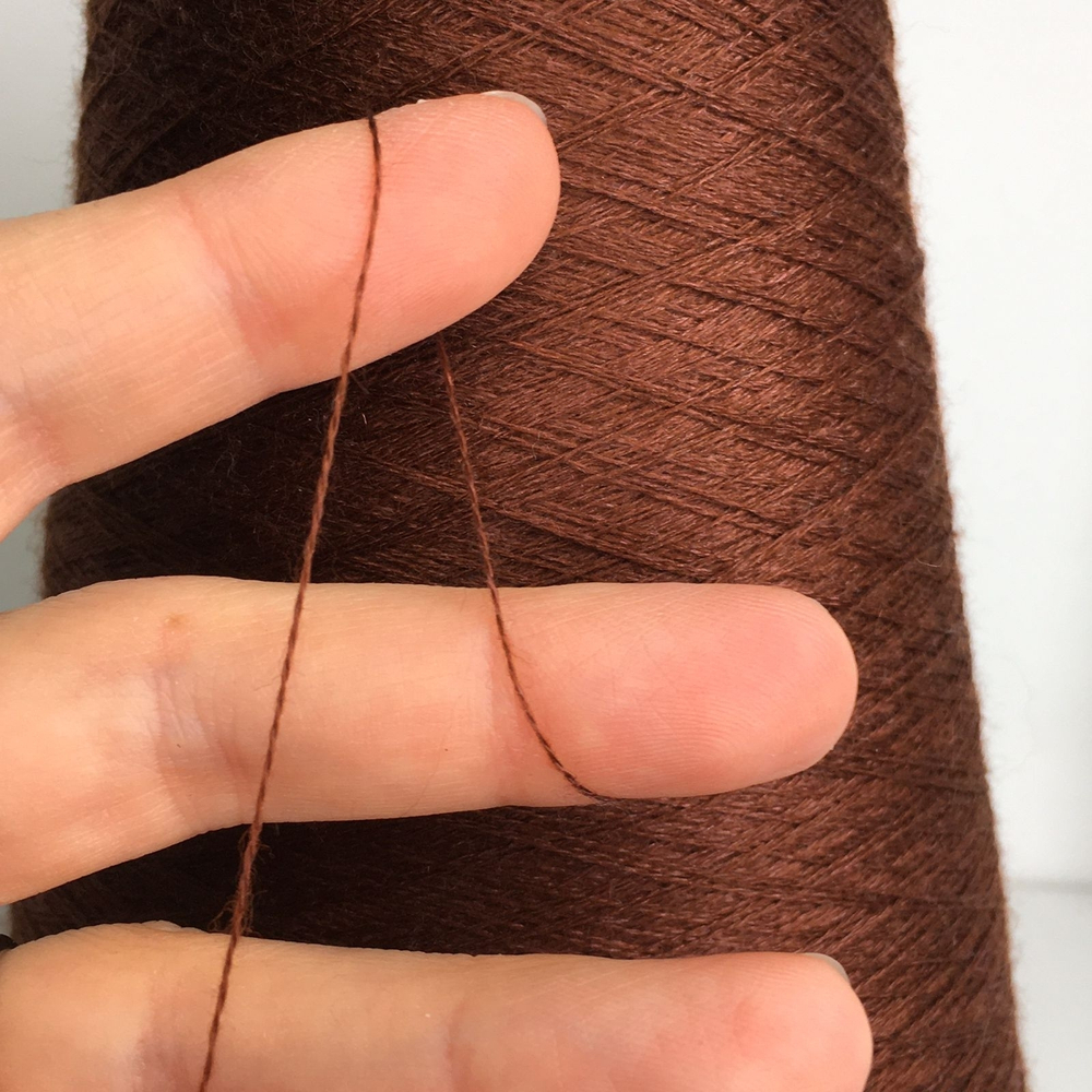 ATELIER - E.Miroglio; 70% меринос, 30% тенсель; 1500м/100гр; col: 7JZ, цвет: шоколад; S717