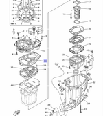 Прокладка верхнего корпуса для лодочных моторов