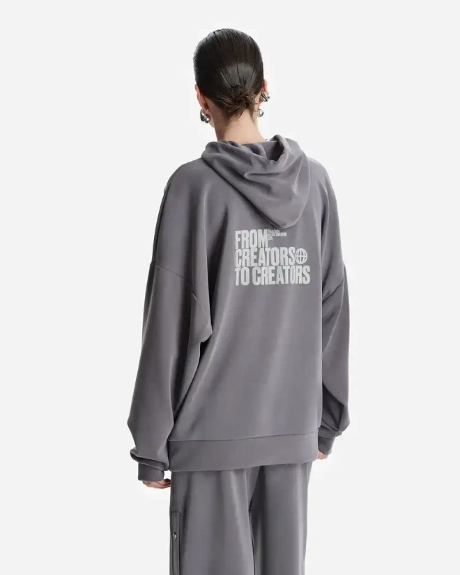 Спортивный костюм из модала темно-серый