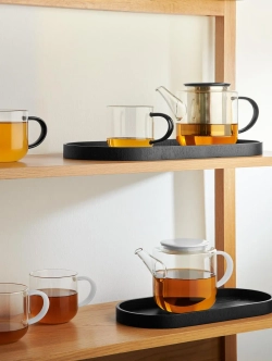ASA Чайник Coppa Glass 1,1 л белый
