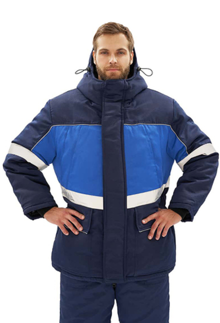 Костюм зимний ВЕКТОР цв.т.синий/куртка+п/к