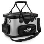 Сумка для рыбы жесткая, большая (46см), Серый