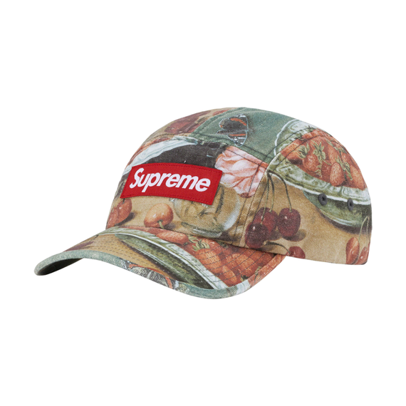 Supreme SS23 WEEK19 STRAWBERRIES CAMP CAP