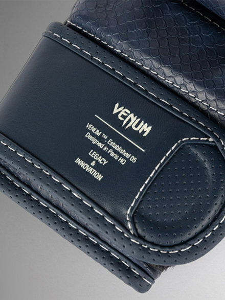 Перчатки ММА Venum Impact Evo Scales Midnight Blue