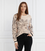 Хлопковый свитер Marc Cain - бежевый(VS 41.17 M13)