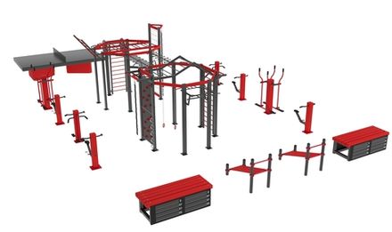 Умная спортивная площадка 019