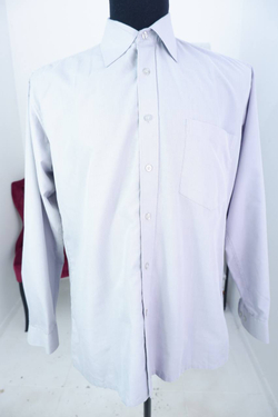 Рубашка в классическом стиле, однотонная 50-52 размер