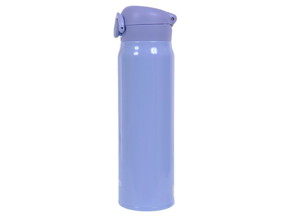 Термос для напитков (термокружка) THERMOS JNR-603 BLPL 0.6L, нержавеющая сталь, откидной механизм, сиреневый