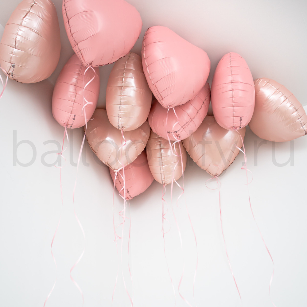 Шары россыпью "Розовые грёзы"